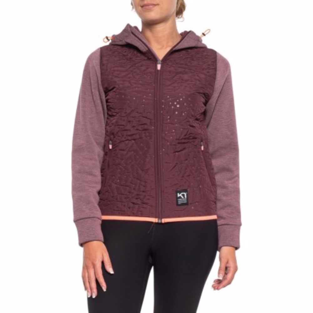 Kari Traa Emma Hybrid Jacket Fleece Hoodie SM- NWT